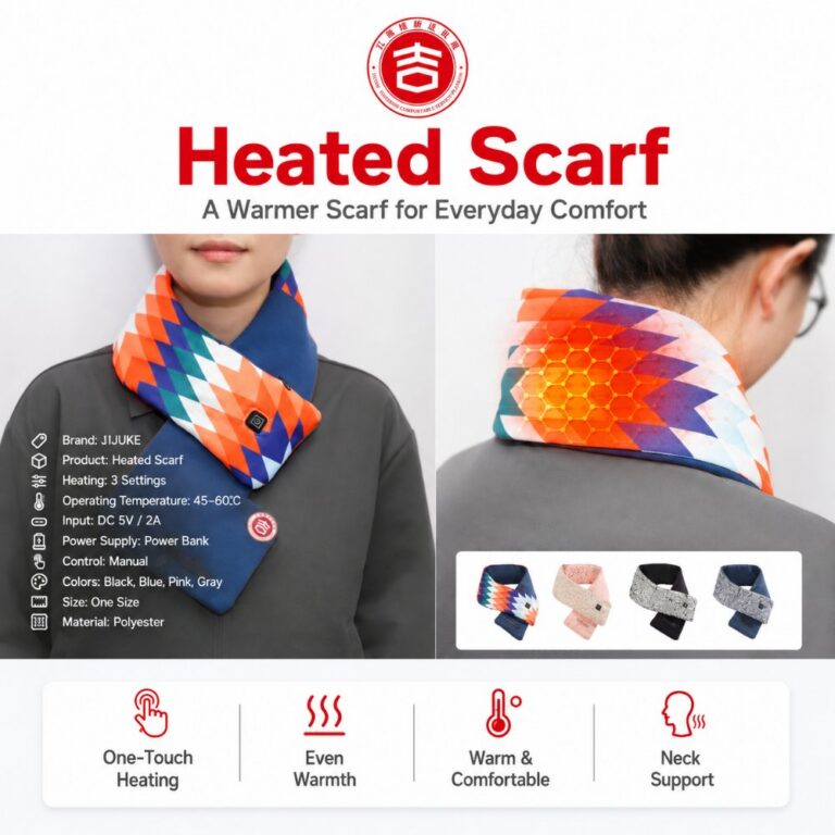 Personal warmth Heated scarf
