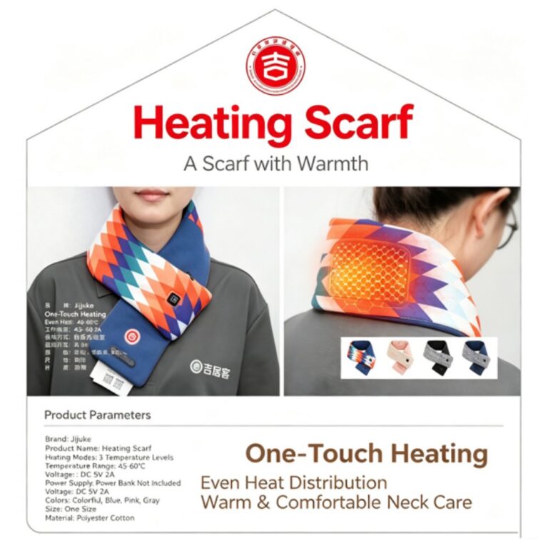 Personal warmth Heated scarf