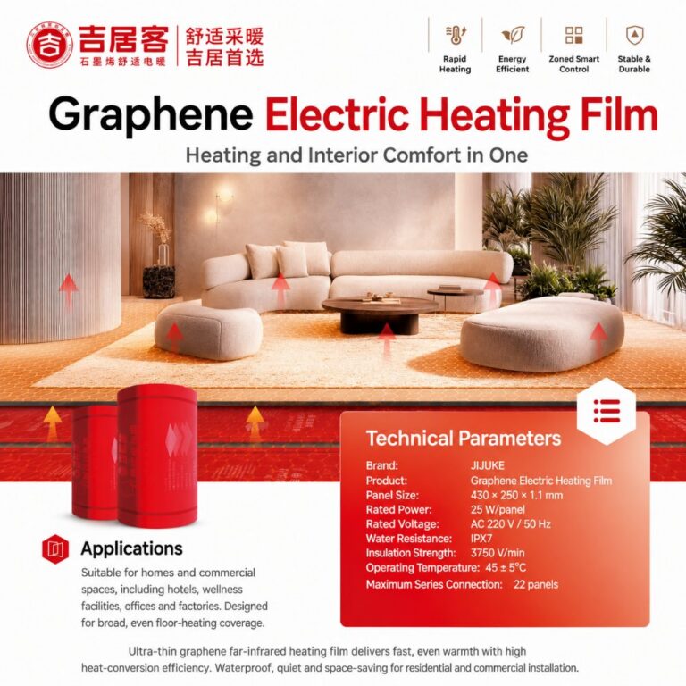 Home renovation setting Graphene electric heating film