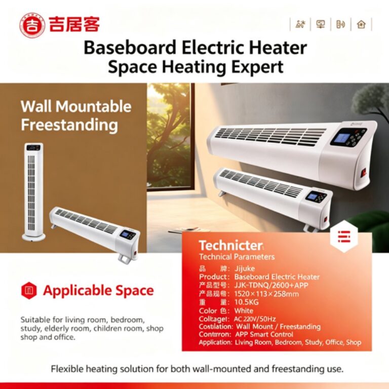Home renovation setting Baseboard electric heater